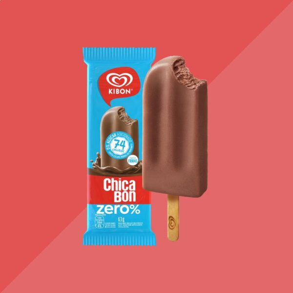 Picolé Chicabon Menos Açúcares