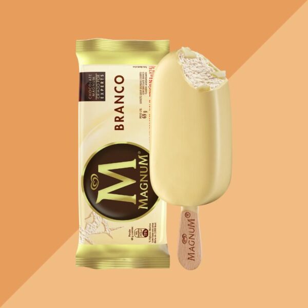 Picolé Magnum Branco