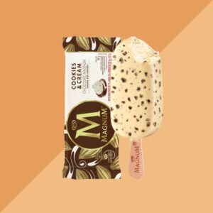 Picolé Magnum Cookies & Cream